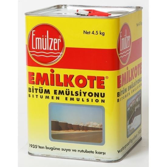 Emilkote Anyonik Bitüm Emulsiyonu 4.5 Kg