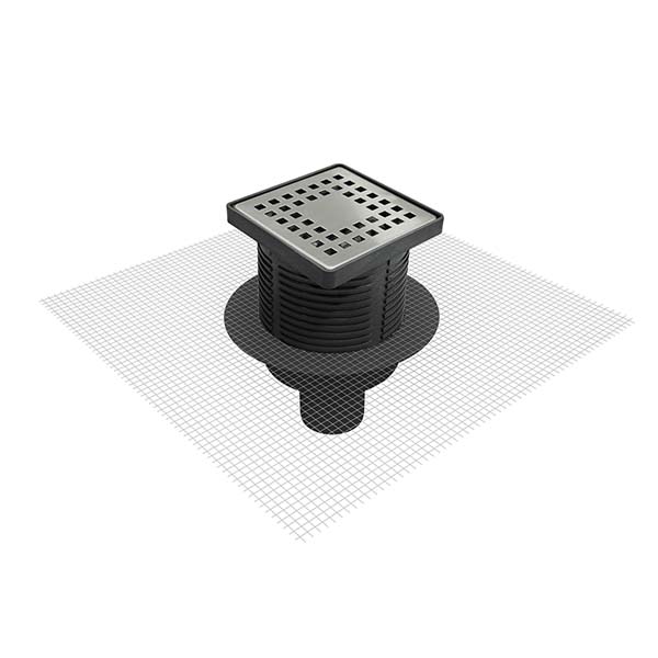 İnovas 100x100mm Plastik Çerçeveli File Etekli Gövde Set A.Ç