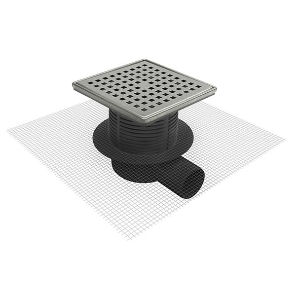 İnovas 150x150mm Paslanmaz Çerçeveli File Etekli Gövde Set Y.Ç