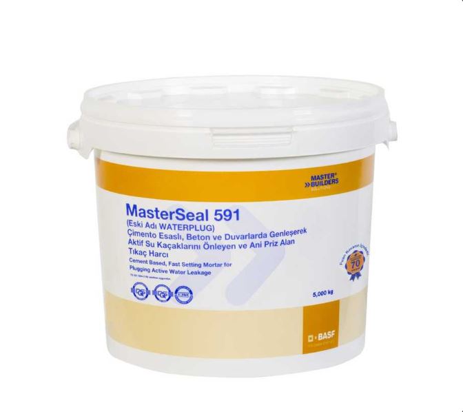 Masterseal 591 Ani Priz Alan Tıkaç Harcı 5 kg