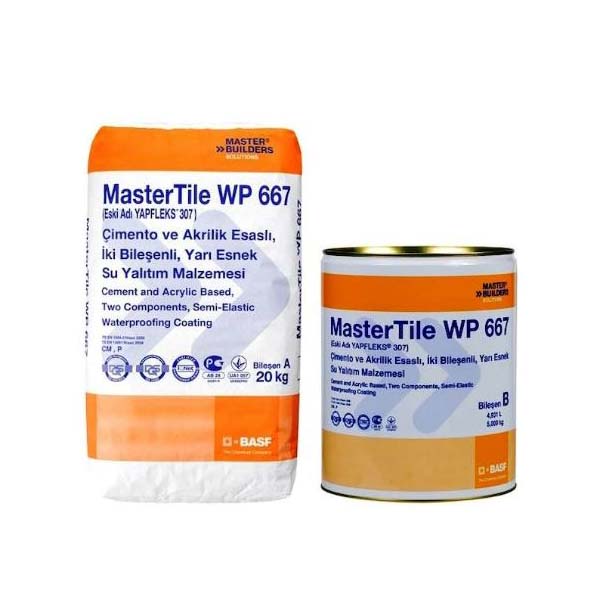 MasterTile WP 667 İki Bileşenli Su Yalıtım Malzemesi 25 kg