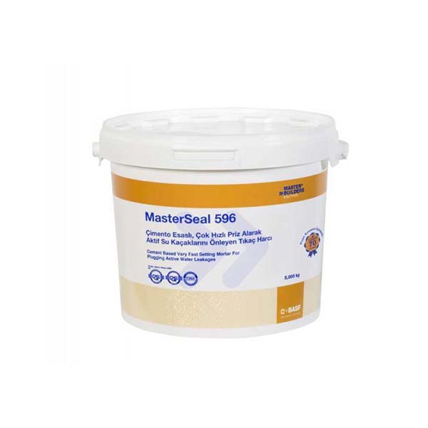 Masterseal 596 Çok Hızlı Priz Alan Tıkaç Harcı 5 kg