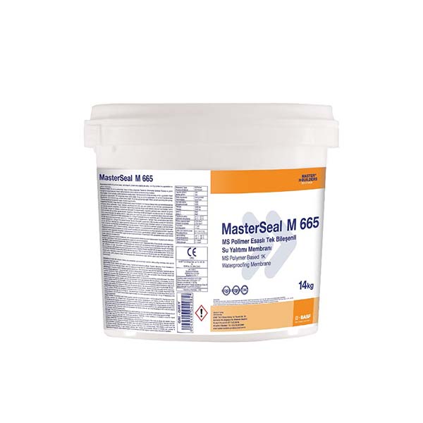 Masterseal M 665 MS Polimer Esaslı Tek Bileşenli Su Yalıtımı Membranı 14 kg