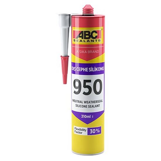 ABC 950 Nötr Dış Cephe Silikonu 310 ml