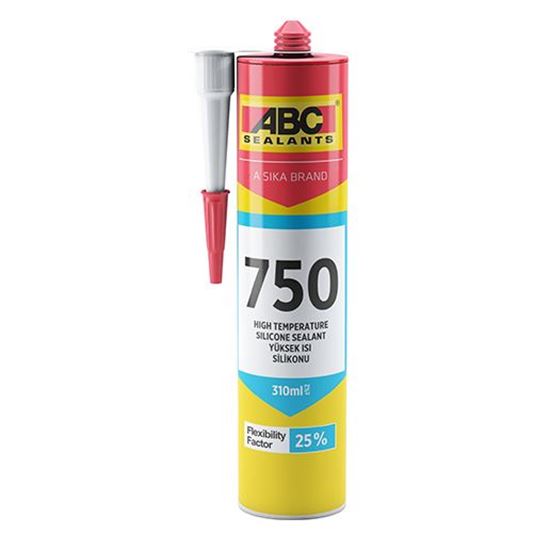 ABC 750 Yüksek Isı Silikonu 310 ml
