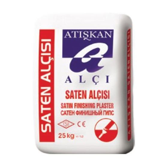 Saten Alçı 25 kg