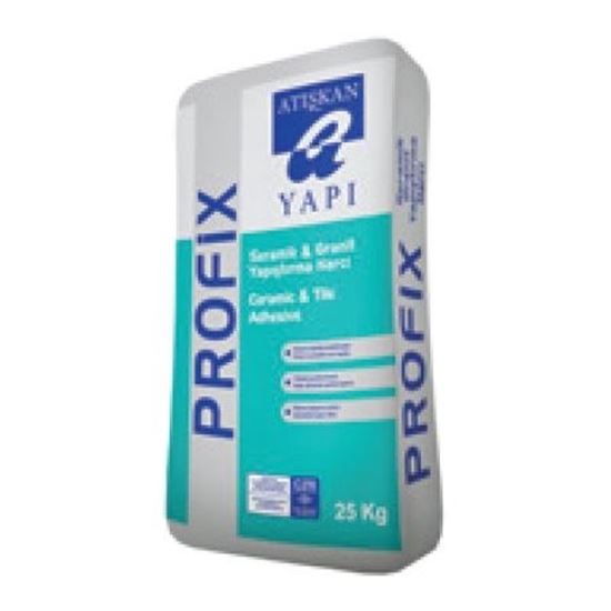 Profix Flex Granit Yapıştırma Harcı C2TES2 Gri 25 kg