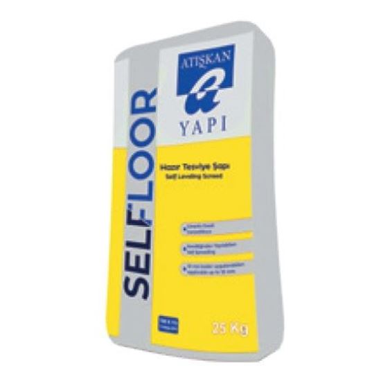 Selffloor Kendiliğinden Yayılan Tesviye Şapı 25 kg