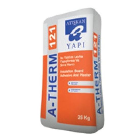 A Therm 121 Isı Yalıtım Levha Yapıştırma ve Sıva Harcı 25 kg