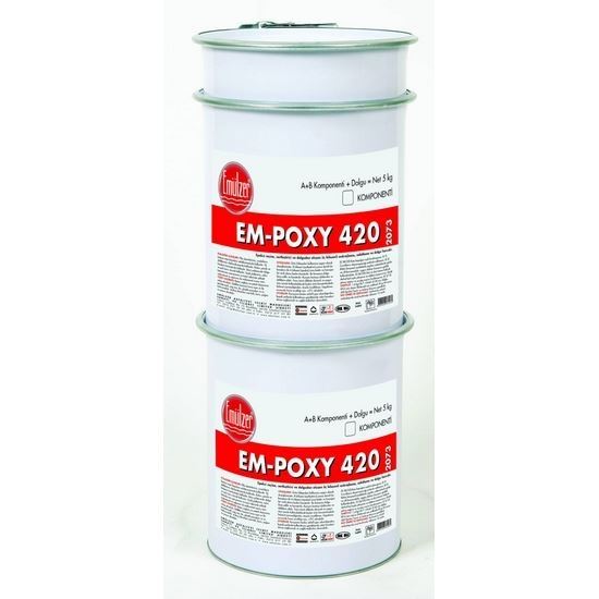 EM-POXY 420 Epoksi Tamir ve Ankraj Macunu (1.6 kg Reçine + 0.4 kg Sertleştirici + 3 kg Dolgu)