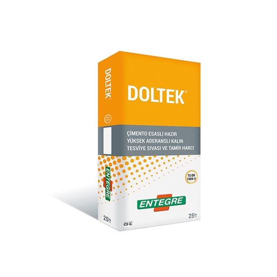 Doltek Çimento Esaslı Kalın Tesviye Sıvası ve Tamir Harcı 25 kg