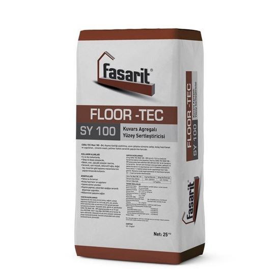 Fasarit Floor-Tec SY 100 Gri Yüzey Sertleştirici 25 kg