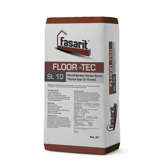 Fasarit Floor-Tec SL 10 Tesviye Sapı 25 kg