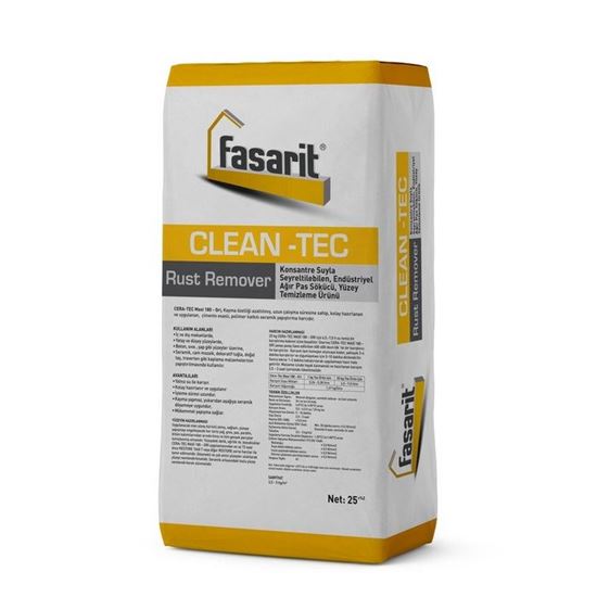 Fasarit Clean-Tec Rust Remover Yüzey Temizleme Ürünü 1 lt