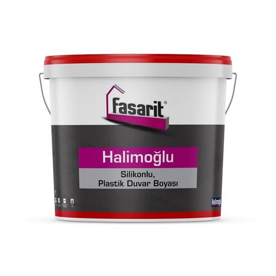 Fasarit Halimoğlu Silikonlu Plastik Duvar Boyası 10 kg