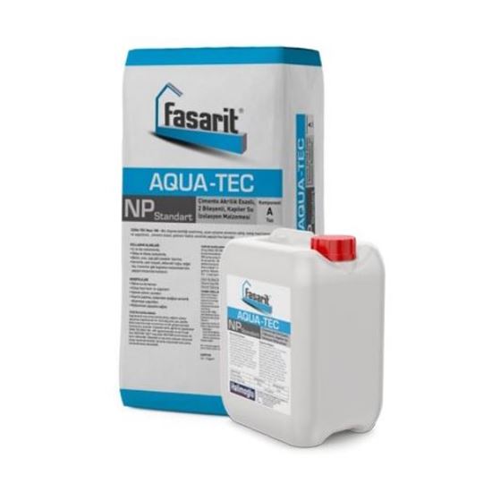 Fasarit Aqua-Tec NP Standart Su Yalıtım Malzemesi (25 kg + 2 kg) Set