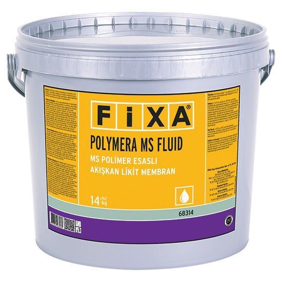 POLYMERA MS FLUID MS Polimer Esaslı Akışkan Likit Membran Gri 14 kg