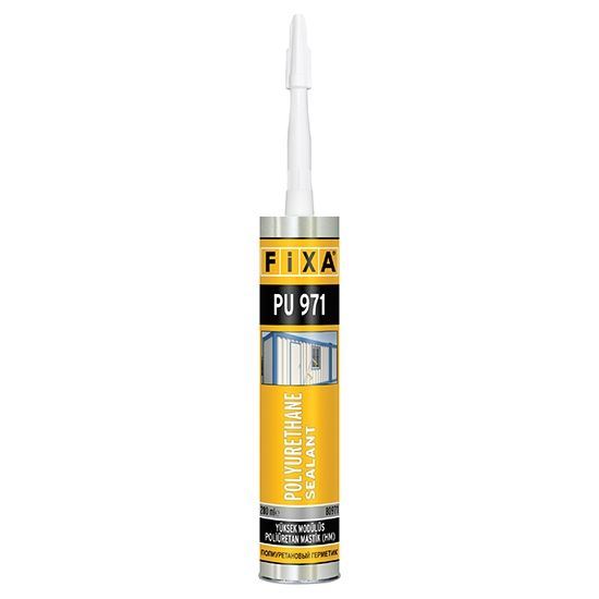 PU 971 Yüksek Modüllü Poliüretan Mastik (HM) Standart Renkler 280 ml