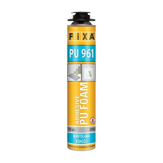 PU 961 Mantolama Köpüğü Kırmızı 750 ml (Brüt 860 gr)