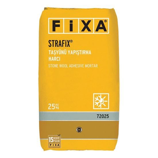STRAFİX Taşyünü Yapıştırma Harcı 25 kg