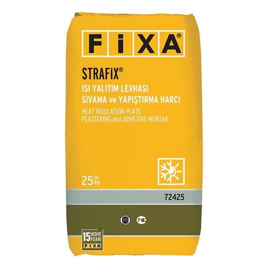 STRAFİX Isı Yalıtım Levhası Sıvama ve Yapıştırma Harcı 25 kg