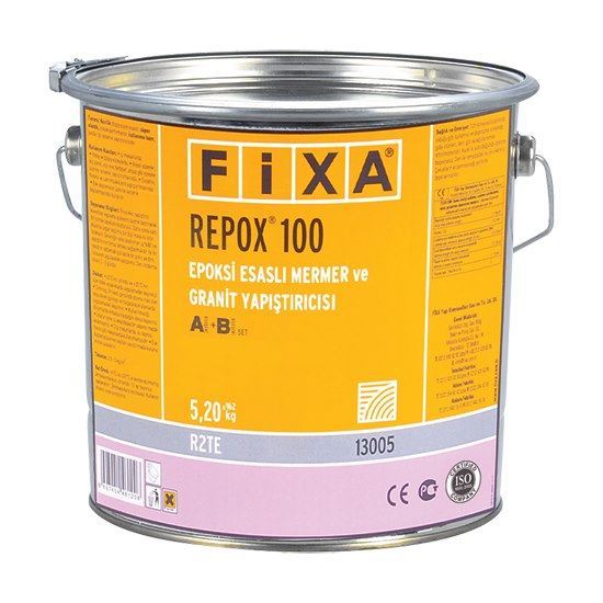 REPOX 100 Epoksi Esaslı Mermer ve Granit Yapıştırıcısı R2TE 5.20 kg (A+B)