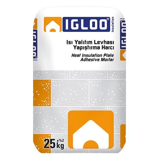 IGLOO Isı Yalıtım Levhası Yapıştırma Harcı 25 kg
