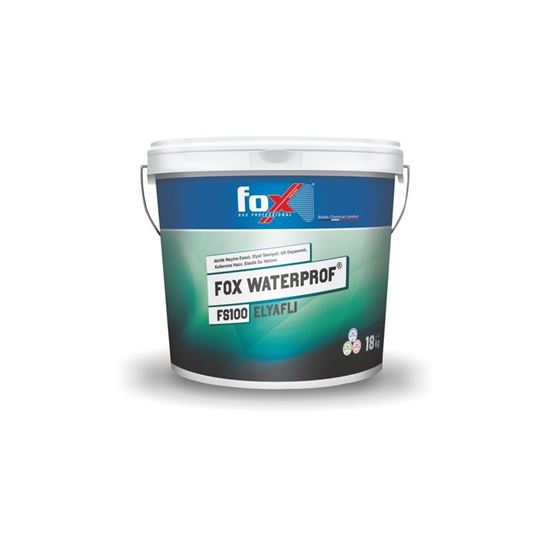 Fox Waterprof FS100 Elyaflı Elastik Su Yalıtımı