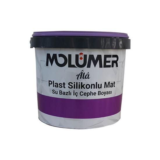 Molümer Âlâ Plast Silikonlu Mat Boya İç Cephe Beyaz 10 kg