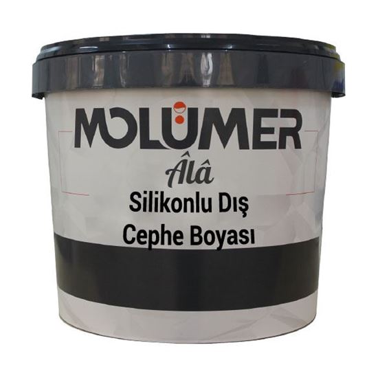 Molümer Âlâ Silikonlu Dış Cephe Boyası Beyaz 10 kg