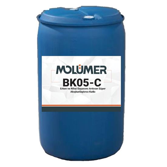 Molümer BK05-C Erken ve Nihai Dayanımı Arttıran Süper Akışkanlaştırıcı Katkı 250 kg