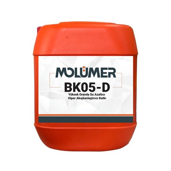 Molümer BK05-D Yüksek Oranda Su Azaltıcı/Hiper Akışkanlaştırıcı Katkı 25 kg