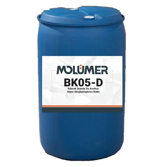 Molümer BK05-D Yüksek Oranda Su Azaltıcı/Hiper Akışkanlaştırıcı Katkı 250 kg