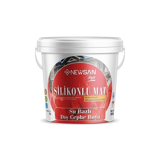 Newsan Dış Cephe Su Bazlı Silikonlu Boya 3.5 kg