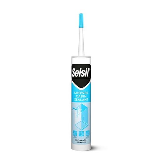 2431 Selsil Duşakabin Silikon 310 ml Şeffaf