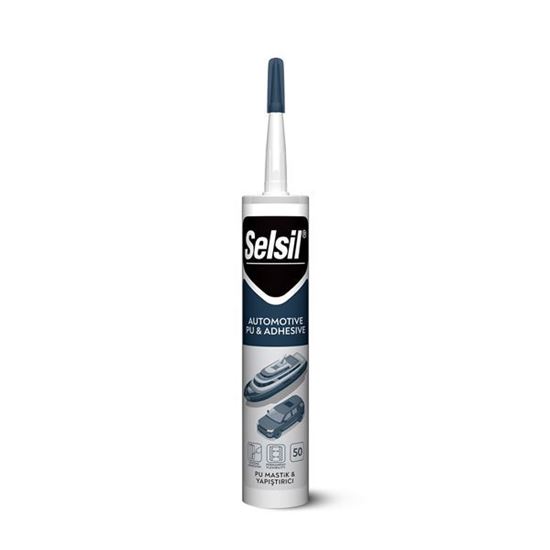 3625 Selsil PU Mastik 50 SHA (Poliüretan Mastik) 280 ml Gri