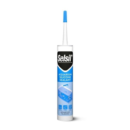 2449 Selsil Akvaryum Silikon 300 ml Şeffaf