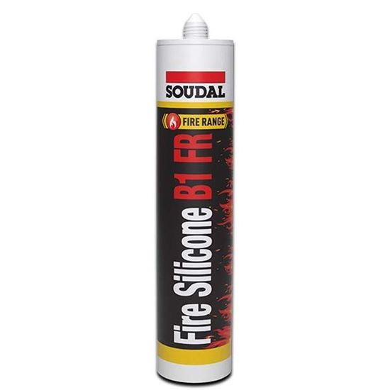 Soudal Firesilicone B1 FR Yangın Silikonu 300 ml