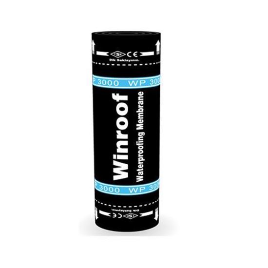 Winroof WP 3000 APP Katkılı Polyester Keçe Taşıyıcılı Plastomerik Esaslı Su Yalıtım Membranı 3 mm