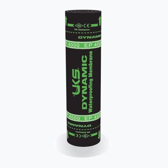 UKS Dynamic EP 4000 SBS Katkılı Polyester Keçe Taşıyıcılı Su Yalıtım Membranı 4 mm